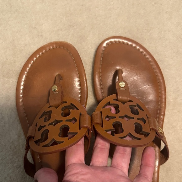 Tory Burch Brown Sandals - Picture 1 of 4